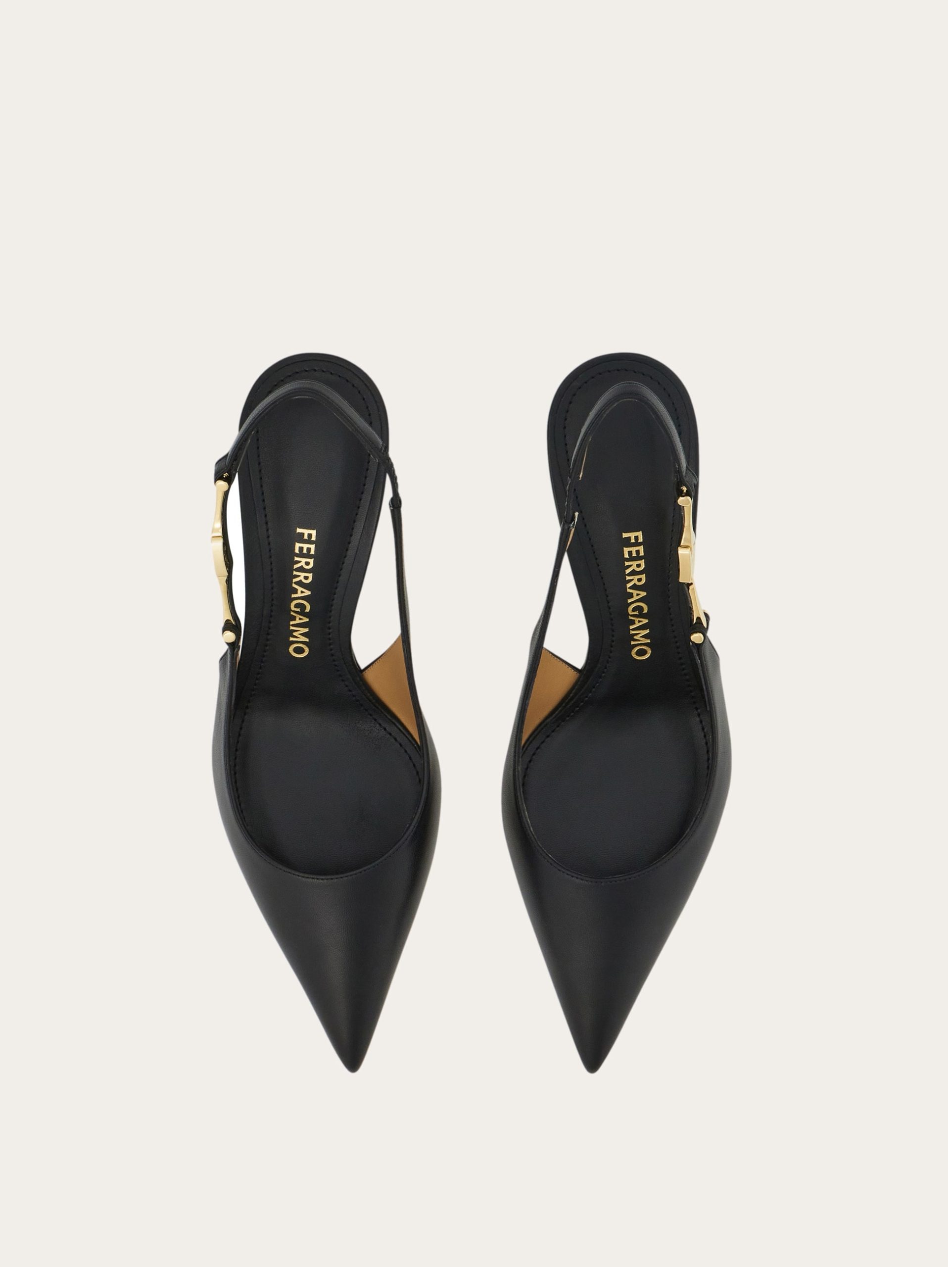Ferragamo F buckle slingback pump - Image 4